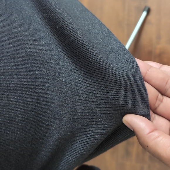 Angela Mara| Grey Crew Neck Sweater with Flared Sleeves Polyester Viscose Blend - Picture 7 of 12